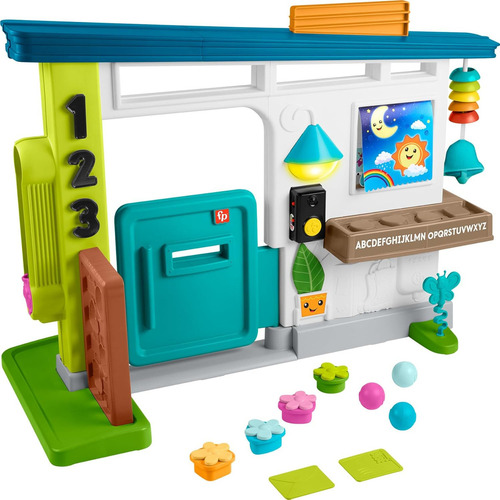 Casa De Aprendizaje Fisher-price Con Accesorios Y Etapas