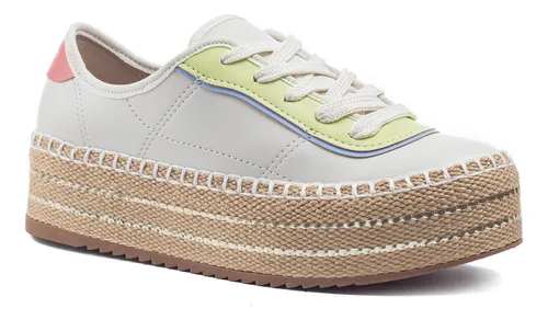 Tenis Feminino Solado Em Corda MercadoLivre