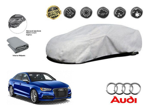 Forro Cubreauto Afelpada Premium Audi A3 Sedan 2018