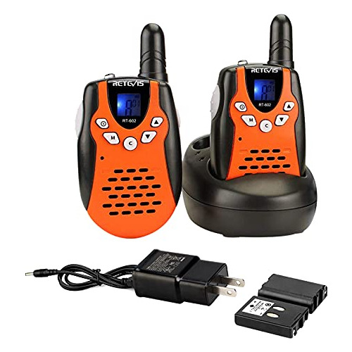 Walkie Talkies Recargables Para Niños Retevis Rt602