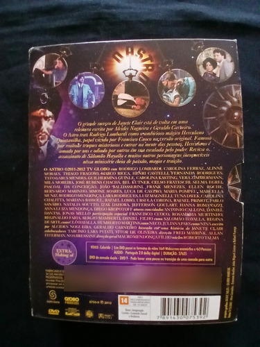 Box O Astro - Dvd Com 12 Discos Globo Marcas Novela Nacional (Usado)