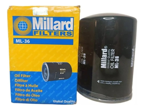 Filtro Aceite Millard Ml36 Encava Ford Tractor Porsche Volvo