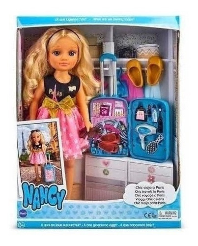 Muñeca Nancy Chic Viaja A Paris Rubia S 15341