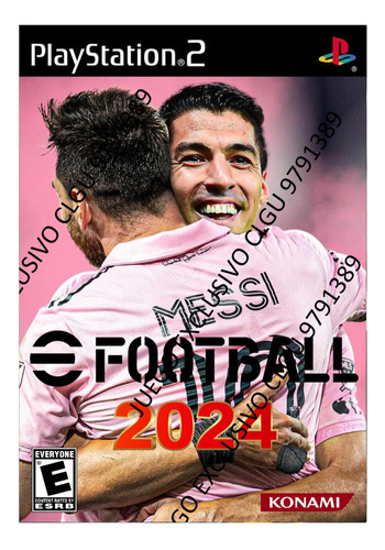 Ps 2 Pes 2024 / Messi / Suarez / Actualizado Completo Play 2