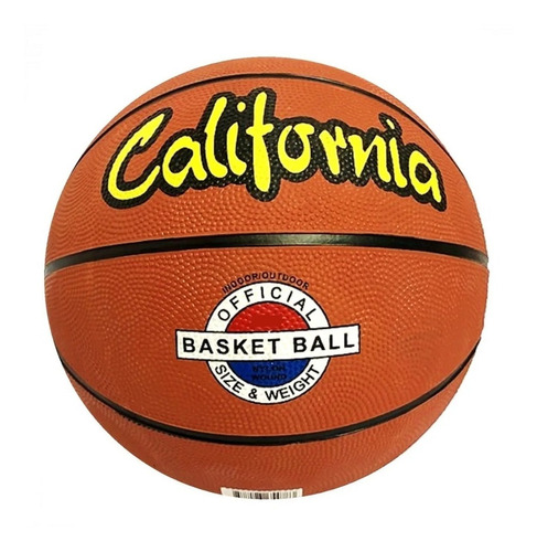 Imagen 1 de 3 de Pelota De Basquet California N° 3 Junior Nba Basket 