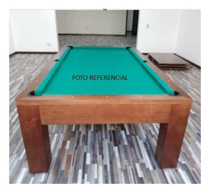 Mesa De Pool 3/4, 2,90cm Largo X 1,58cm Ancho X 83cm Alto 