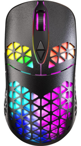 Wolflaws Km-3 - Mouse Inalámbrico Para Juegos, Mouse Inal