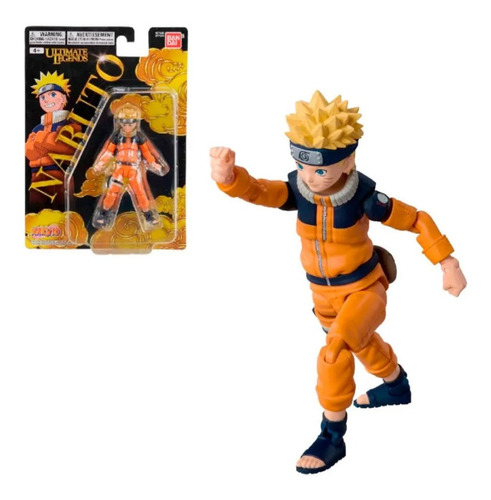 Figura Naruto Uzumaki Ultimate Legends Naruto - Bandai