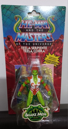 Figura Teela Serpiente Cobra He Man Master Of The Universe 