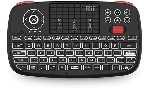 Rii I4 Mini Teclado Bluetooth Con Panel Táctil, Tecl