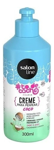 Crema De Peinar Para Rulos Salon Line #tocacho Coco