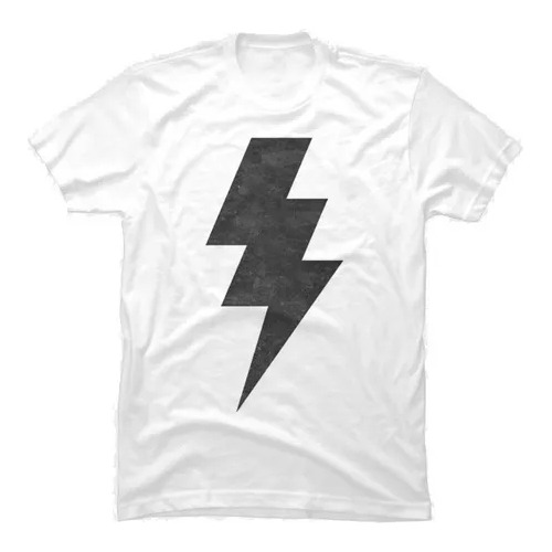 Remera Camiseta Nuevo Modelo Rayo Descarga Electrica Unisex