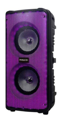 Imagen 2 de 7 de Parlante Bluetooth Philco Djp61 Luces Led 30 Watts Karaoke