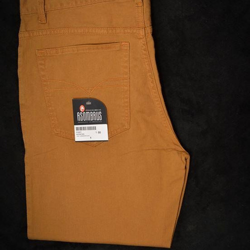 Imagen 4 de 6 de Pantalón Corte Jean Slim Fit Asombrus Hombres Altos