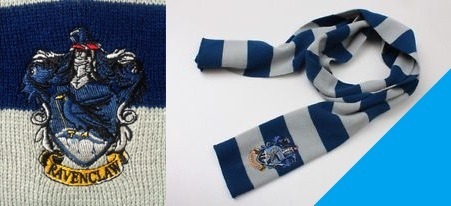 Bufanda Ravenclaw Harry Potter Ideal Para Regalo/ Colección