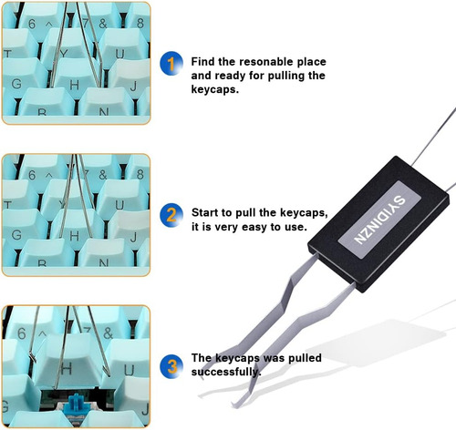 Extractor De Teclas De Acero Inoxidable