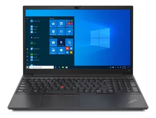 Laptop Lenovo ThinkPad E15 Gen 2 (Intel) black 15.6", Intel Core i7 1165G7 16GB de RAM 512GB SSD, Intel Iris Xe Graphics G7 96EUs 1920x1080px Windows 10 Pro