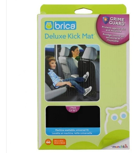 Brica Kick Mats 2 Pk  Protector De Asiento Para Auto (usa)