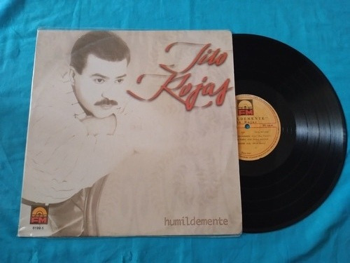 Tito Rojas Humildemente Lp Vinilo 1996 Fuentes Colombia