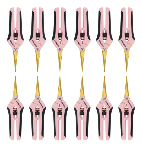 Toolteng 3 Tijeras De Podar Con Tijeras Curvadas, Cuchillas