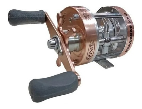 Reel Rotativo Spinit Amazonas 6000 Color Dorado