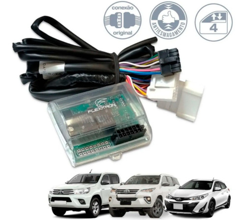 Módulo Vidro Eletrico Toyota Yaris Hilux E Sw4 2016 A 2020