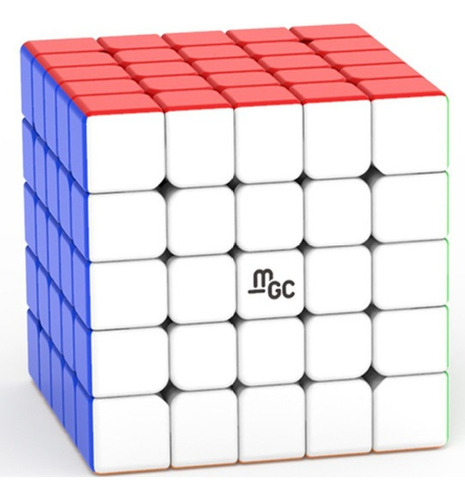 D Cubo Mágico Yj Mgc5 Magnetic Speed Cube 5x5 Sin Pegatina