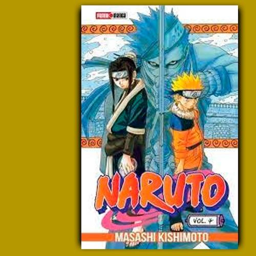 Manga - Naruto N° 4 - Masashi Kishimoto - Panini Manga.