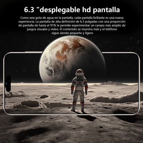 Android Celulares I15 Pro Max 6.3 En Barato Ram1gb Y Rom16gb