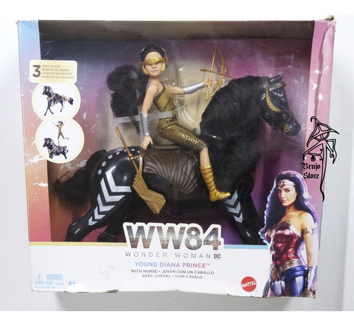 Barbie Wonder Woman 84 Diana Prince Y Caballo 23c Brujostore