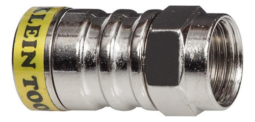 Conector Macho F Rg6/6q 10 Piezas Klein Tools