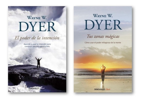 2 Libros Wayne Dyer Zonas Magicas Poder De La Intencion