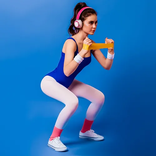 Kit 5 Mini Bands Con Bolso Resistente Fitness Ejercicio Otec Color Combo