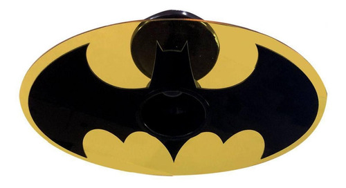 Lustre Plafon Infantil Batman Heroi - Quarto Menino Criança