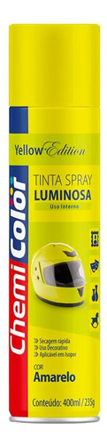 Spray Chemicolor Luminoso Amarelo 400ml/235g.