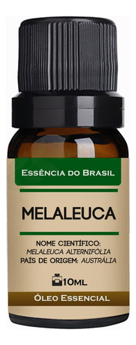Óleo Essencial Melaleuca 10 Ml Puro - Difusor / Aromaterapia