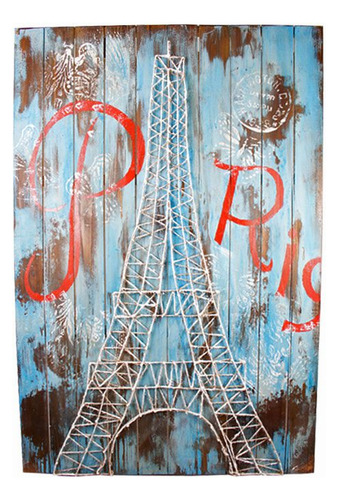 Cuadro Al Oleo - Paris - 120x80 Cm - *