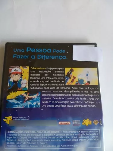 Dvd Original Do Filme Pokémon O Filme 2000