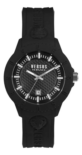 Reloj Versus Versace Negro 43 Mm Colección Tokio Negro Negro Negro