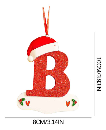 - Colgante Navideño Con Forma De Pequeño Sombrero Rojo Con