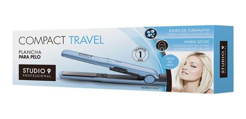 Planchita De Pelo Studio 9 Professional Plus Compact Travel