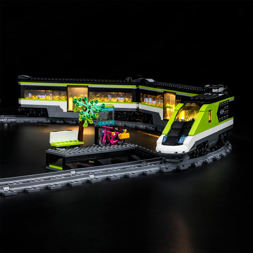 Juego De Luces Led Para Tren De Pasajeros Lego 60337