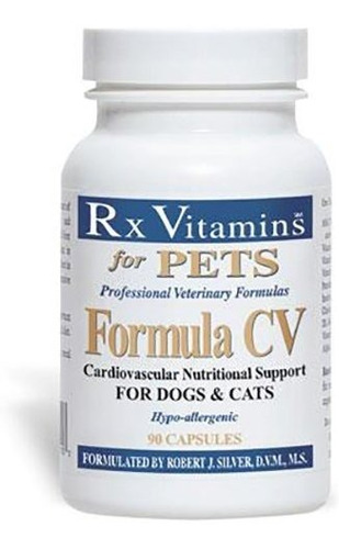Rx Vitaminas Para Mascotas Fórmula Cv Para Perros Y Gatos - 