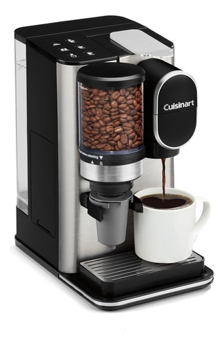 Cafetera Cuisinart De Una Sola Porción + Molinillo De Café, 