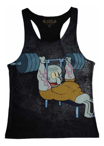 Camiseta Olimpica Calamardo Musculoso Gym Box Crossfit 