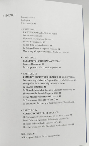 Estudio Courret / Historia De La Fotografía En Lima - Nuevo