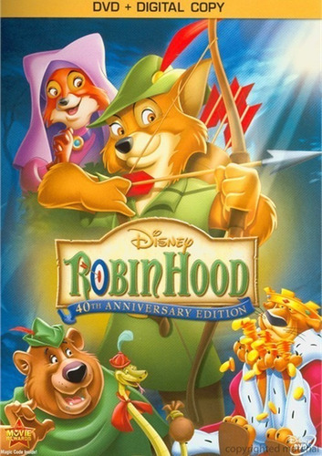 Dvd Robin Hood (1973) De Disney