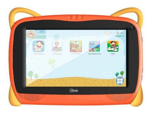 Imagen 1 de 4 de Tablet Mlab Kids Play & Learn Se 16gb Rom 2gb Ram 7 Pulgadas Naranja