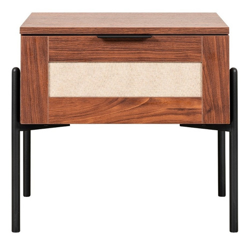 Buro Mesa Lateral Mundo In Imperia Comoda Cajonera 50x40 Cm Color Café