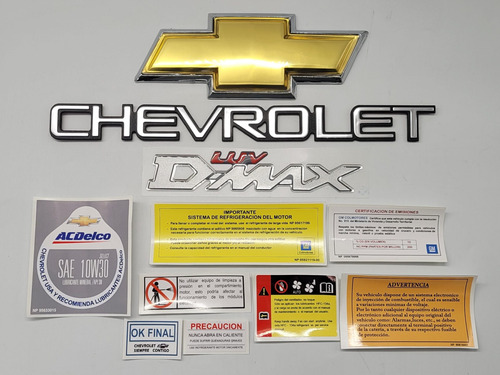 Chevrolet Luv Dmax Calcomanias Y Emblemas 